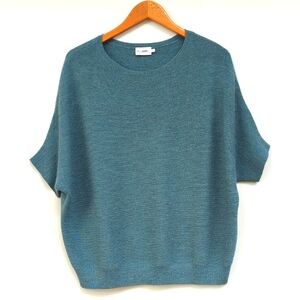 R Label Wool Dolman Sleeve Knit Sweater - L/XL